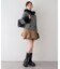 【continuer】フェイクファー付ショートダッフルコート