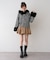 【continuer】フェイクファー付ショートダッフルコート