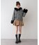 【continuer】フェイクファー付ショートダッフルコート
