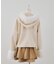 【continuer】フェイクファー付ショートダッフルコート