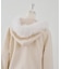 【continuer】フェイクファー付ショートダッフルコート