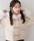 【continuer】フェイクファー付ショートダッフルコート