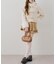 【continuer】フェイクファー付ショートダッフルコート