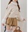 【continuer】フェイクファー付ショートダッフルコート