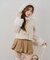 【continuer】フェイクファー付ショートダッフルコート