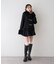 【continuer】フェイクファー付ショートダッフルコート
