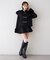 【continuer】フェイクファー付ショートダッフルコート
