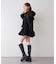 【continuer】フェイクファー付ショートダッフルコート