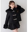 【continuer】フェイクファー付ショートダッフルコート