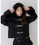 【continuer】フェイクファー付ショートダッフルコート