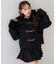 【continuer】フェイクファー付ショートダッフルコート