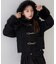 【continuer】フェイクファー付ショートダッフルコート