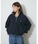 フリースハーフZIPプルオーバー