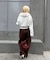 【continuer】ロゴスウェットパンツ