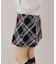 【continuer】ボックスプリーツミニスカート
