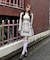 【continuer】バックレースアップミニワンピース