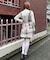 【continuer】バックレースアップミニワンピース