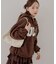 【continuer】ロゴフリースパーカー