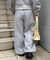 【continuer【セットアップ可能】ラインストーンスウェットパンツ