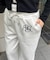 【continuer【セットアップ可能】ラインストーンスウェットパンツ