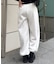 【continuer【セットアップ可能】ラインストーンスウェットパンツ