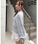 【ANOTHER BRANCH】リボン付きベロアモールニット