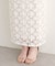 【natural couture】お花刺繍ナロースカート