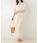 【natural couture】お花刺繍ナロースカート