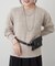 【US. POLO ASSN.】ワンポイントロゴケーブルプルオーバー