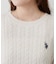 【US. POLO ASSN.】ワンポイントロゴケーブルプルオーバー