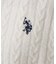 【US. POLO ASSN.】ワンポイントロゴケーブルプルオーバー