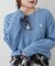 【US. POLO ASSN.】ワンポイントロゴケーブルプルオーバー