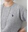 【US. POLO ASSN.】ワンポイントロゴケーブルプルオーバー