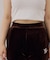 【continuer】セットアップ可能ベロアフレアパンツ