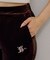 【continuer】セットアップ可能ベロアフレアパンツ