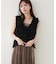 【natural couture】リボンフリンジベスト