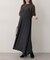 【natural couture】リボン付きドットキャミワンピース
