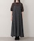 【natural couture】リボン付きドットキャミワンピース
