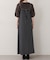 【natural couture】リボン付きドットキャミワンピース