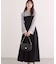 【natural couture】フロントボタンキャミワンピース