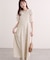 【natural couture】フロントボタンキャミワンピース