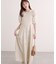 【natural couture】フロントボタンキャミワンピース