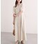 【natural couture】フロントボタンキャミワンピース