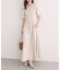 【natural couture】フロントボタンキャミワンピース