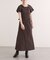 【natural couture】フロントボタンキャミワンピース