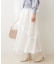 【natural couture】メッシュティアードスカート