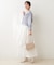 【natural couture】メッシュティアードスカート
