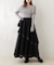 【natural couture】メッシュティアードスカート