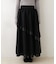 【natural couture】メッシュティアードスカート
