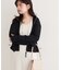 【natural couture】バックフリル裾ドロストUVパーカー